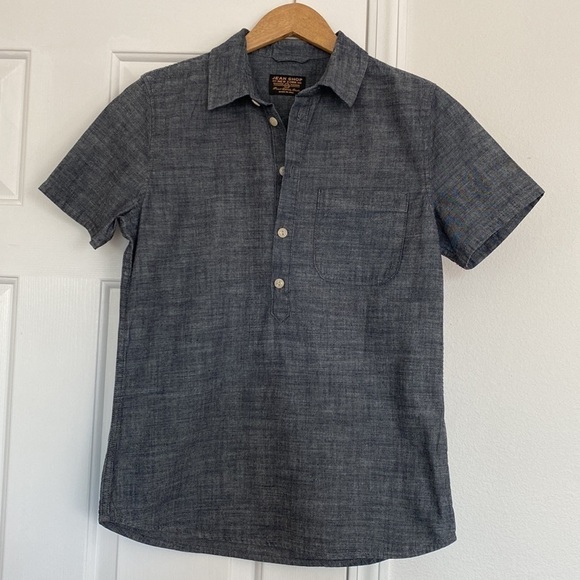 The Jean Shop New York Other - The Jean Shop New York denim short sleeve button down shirt.